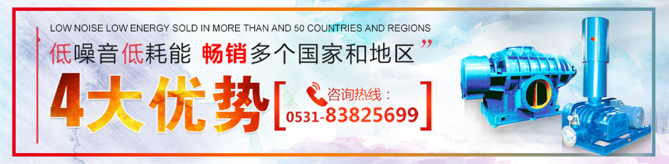 羅茨風(fēng)機(jī)、三葉羅茨鼓風(fēng)機(jī)、回轉(zhuǎn)式鼓風(fēng)機(jī)，低噪音低能耗，暢銷(xiāo)多個(gè)國(guó)家和地區(qū)